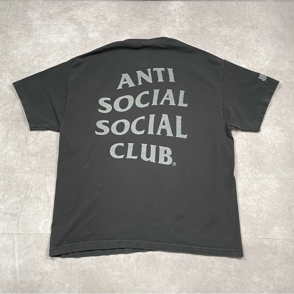 Anti Social Social Club T-Shirt Adult XL Black ASSC Streetwear Short Sleeve
